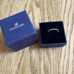 美品 SWAROVSKI Vittore スワロフスキー 55 シルバー リング