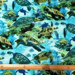 ホヌ · ウミガメ柄 · Hi-Fashion 100cm