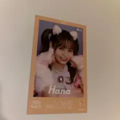 ＝LOVE大場花奈シークレットミニフォトカード