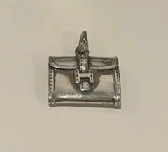 中古 エルメス コンスタンス シルバーペンダントトップ
