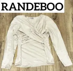 RANDEBOO カシュクール ブラウス トップス コットン100%