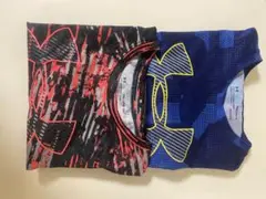 アンダーアーマー(Under Armour) 赤黒 Tシャツ 150