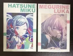 プロセカ アニメイトフェア サマーフェア イラストカード 初音ミク 巡音ルカ