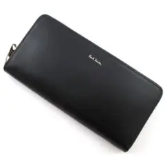 ☆お買い得☆未使用品箱なし☆ポールスミス 人気Rファスナー 長財布 黒☆
