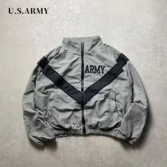 90s U.S.ARMY IPFUトレーニングナイロンジャケットミリタリー短丈