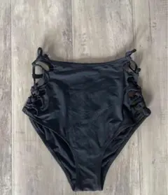 【美品】 H&M 水着 ビキニボトム ハイウエストボトム ブラック
