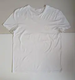 アレキサンダーマックイーン　ホワイト スカルプリント Tシャツ