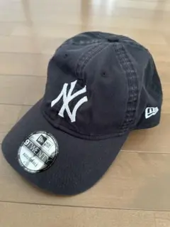 New Era 9TWENTY ニューエラ 黒 ヤンキース黒キャップ 布