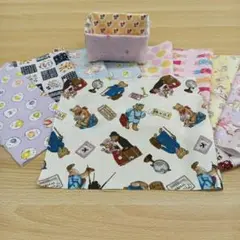 ★A305★ カットクロス/プリント生地/国産/25cm×25cm/10点