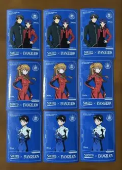 success サクセス　エヴァンゲリオン　ステッカー　9枚セット