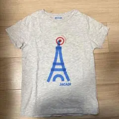 JACADI エッフェル塔 Tシャツ 8A