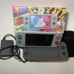 Nintendo Switch Lite ザシアン・ザマゼンタ 箱、付属品付き