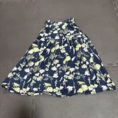 花柄ノースリーブワンピース 100cm branshes