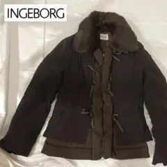 ★価格交渉可能です!!★インゲボルグ ダウンジャケット S ダークブラウン