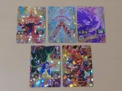 ドラゴンボールヒーローズ　5枚セット　SDBH UR SEC