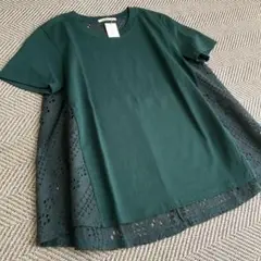 【新品】tapa/タパ　異素材カットソー