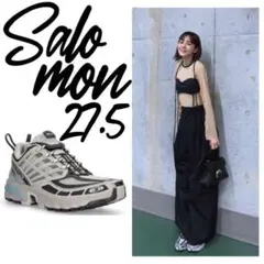【定価3.3万】桐谷美玲着用 Salomon Acs Pro 27.5 シルバー