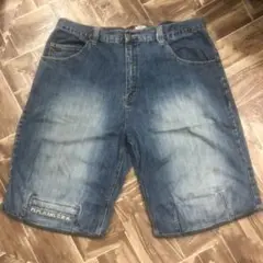 値下げ‼️PEPE JEANS ぺぺジーンズ デニム ワイド ハーフ バギーパンツ