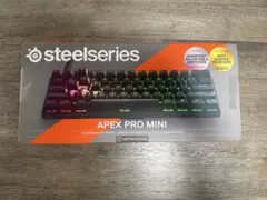 新品未開封未使用 SteelSeries Apex Pro Mini キーボード
