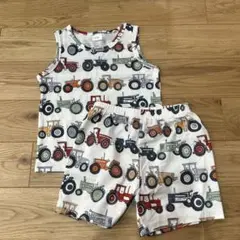 タンクトップ　ショートパンツセット 2-3Y