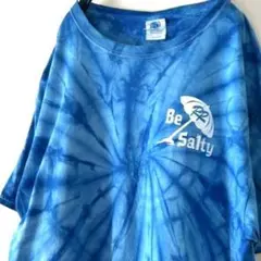 カラートーン ビーソルティ ロケッツ タイダイ 総柄 Tシャツ L 古着