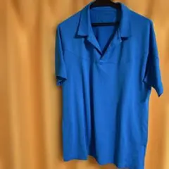 UNIQLO 青色 XL ポロシャツ