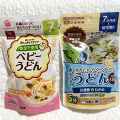 田靡製麺・はくばく　赤ちゃん用うどん　食塩不使用　2袋セット