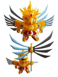 SDガンダム　雷帝千生神将軍　レアカラー　ガン消し SDガンダム 雷帝千生神将軍 レアカラー ガン消し - メルカリ