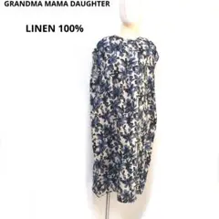 【美品】GRANDMA MAMA DAUGHTER リネン ワンピース