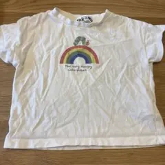 はらぺこあおむしTシャツ ホワイト　95サイズ
