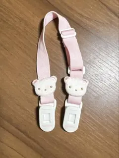 ファミリア　familiar ハンカチクリップ　ピンク