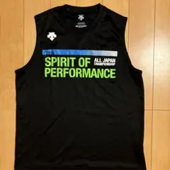 2018年 ALLJAPANバレーボール国体ノースリーブ激レア DESCENTE