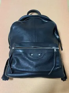 【定価20万円】BALENCIAGA クラシックリュックサック レザーブラック