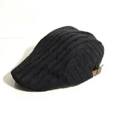 黒いハンチング