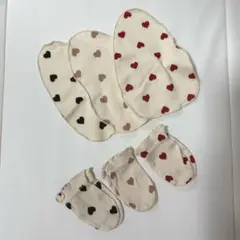 未使用 新生児 出産準備 ミトン ガーゼ セット