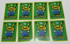 【ポケモンカード】ルイージピカチュウ　デッキシールド　８枚