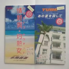 TUBEあの夏を探して:永岡昌憲 コカコーラCM曲中古シングルCD2枚セットです