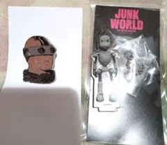 ジャンクワールド　映画　ピンズ　台座付きアクリルチャーム　子ロビン