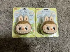 LABUBU オリジナル ブラウン シリコンイヤホンケース ２点セット