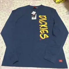 Dickies ネイビー 長袖Tシャツ 新品タグ付き