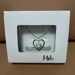 ミキモト パール ネックレス JAL 機内販売 シルバー