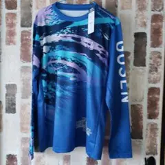 GOSEN 長袖Tシャツ ブルー 2025年インターハイ　佑愛 GOSEN 長袖Tシャツ ブルー 2025年インターハイ 佑愛様 専用