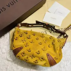 極美品✨ルイヴィトン オナタ フルールPM バッグ イエロー