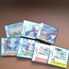 ニンテンドーDS ゲームソフト 7本セット まとめ売り