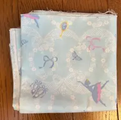 バレエの柄の布