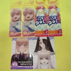 コミッパ 着せ替え人形は恋をする クリアしおり ステッカーシールド