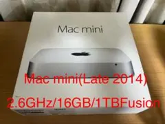 Mac mini(Late 2014)2.6GHz/16GB/1TBFusion