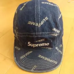 シュプリーム Quilted Nylon キャップ 赤