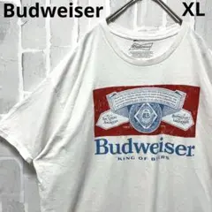 Budweiser バドワイザー ビール 企業ロゴ 半袖 Tシャツ サイズXL