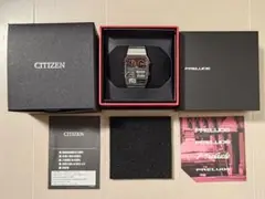 CITIZEN✕HONDA PRELUDE(黒) アナデジ時計